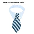 thumbnail image 2 of Corbata ajustable para perro y gato, ropa para perro y mascota, collar blanco, 2 of 5
