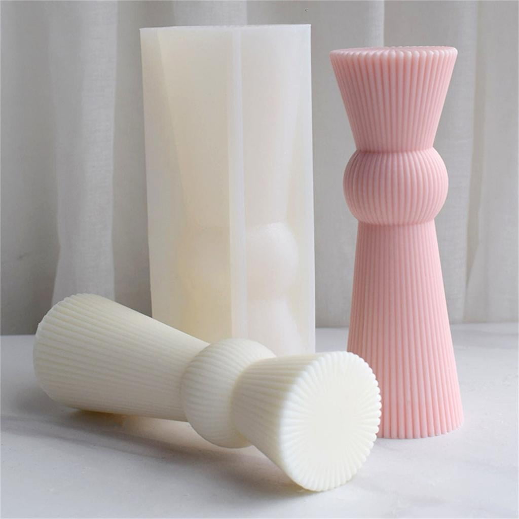 DIY 3D Moulds Geometric Candle Molds Silicone Mold Handicrafts for Candle Making