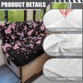 thumbnail image 6 of POLERO Cherry Blossom & Hummingbird Print Backrest and Seat Covers Stretch, Suitable for RV Camper, RV Dinette Cushion Covers for Sofa RV Sofa 4 Pieces, 6 of 8