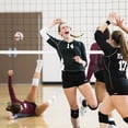 thumbnail image 1 of OULII 1 Set Durable Use Polyethylene Volleyball Net for Sports and Exercise 37.4X39.4X0.2in, 1 of 8