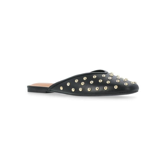 Time and Tru Women's Studded Mules