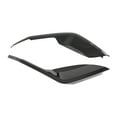 thumbnail image 1 of Miulika 2 Pieces Front Fog Light Eyebrow Lamp Cover Anti Scratch Easy to Install black, 1 of 9