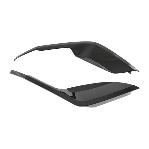 Cubierta de lámpara de ceja de luz antiniebla delantera kusrkot 2 piezas Negro