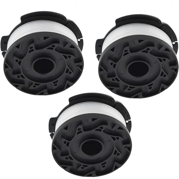 EPOTOOR (3-Pack) 30ft 0.065 Trimmer Spool Replacement for Black   Decker AF-100-3ZP