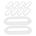 thumbnail image 1 of TEHAUX 10Set Plastic Loop Ring Handle For Cardboard Moving Boxes Transparent, 1 of 8