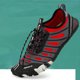 thumbnail image 1 of Zapatos Acuáticos Zapatos acuáticos antideslizantes, zapatos de natación transpirables para mujeres y hombres (negro rojo 37) Ndcxsfigh Para Estrenar, 1 of 9