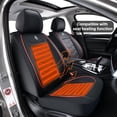 thumbnail image 3 of Universal Car Seat Covers, Pu Waterproof Artificial Leather Protectors, 360° Full Coverage, Upgrade Interior Accessories For Cars, Suitable For Most Vehicle Models.., 3 of 9
