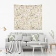 thumbnail image 6 of Elegant Bird Flower Tapestry Wall Hanging Tapestries Happy Colorful Hippie Psychedelic Art Polyester Carpet Wall Decorative for Living Room Bedroom 60x51inch, 6 of 7