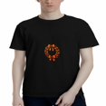 thumbnail image 4 of Christmas Wreath Graphic Tee - Holiday Design T-Shirt, 4 of 9