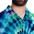 thumbnail image 5 of tie dye77 Men's Hawaiian Shirt, Short Sleeve Printed Button Down Beach Casual Tops, Summer Spread Collar Men's Shirts, 5 of 6