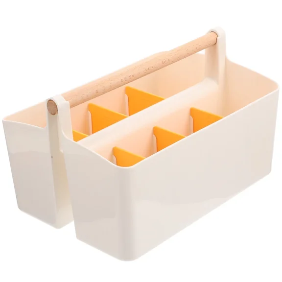 Desktop Organizer Stationery Remote-Control Holder Living Room Storage Box