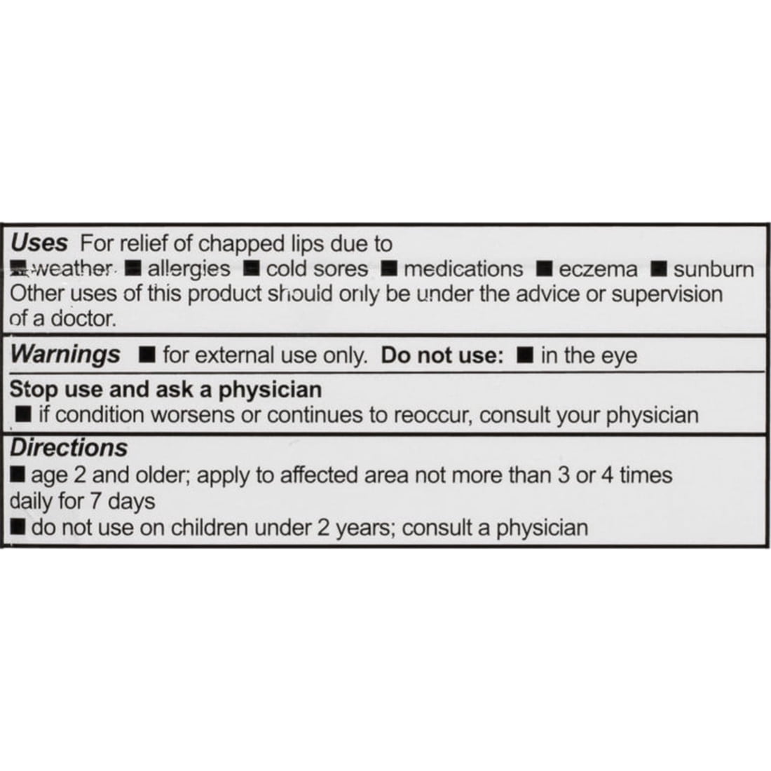 Dr. Dans CortiBalm lip balm, for chapped lips - 0.14 oz- 4 Pack