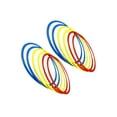 thumbnail image 2 of tamizeot Agility Training Rings Sturdy Home Gym 12 for Trainer 30cm Soccer Basketball Pieces Athlete 50cm 12 Pieces, 2 of 6