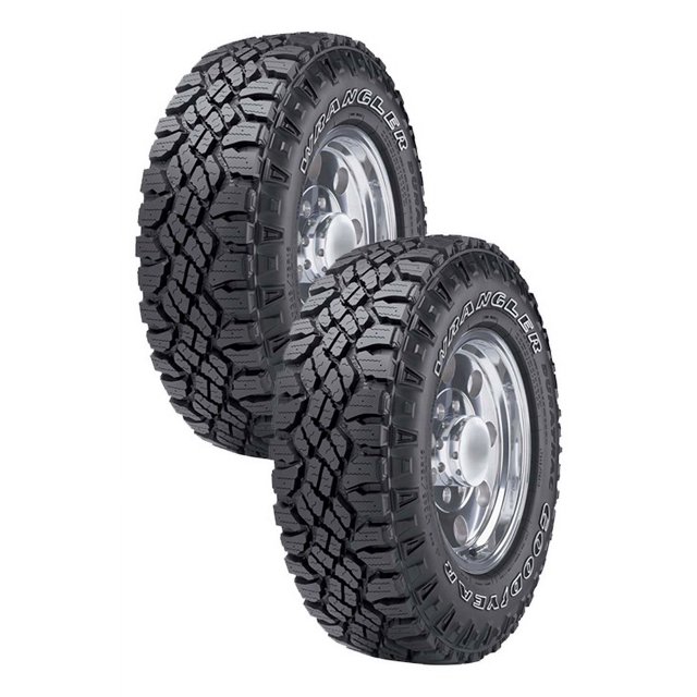 Paq 2 Llanta LT245/75R16 120/116Q GOODYEAR WRANGLER DURATRAC OWL (LETRA BLANCA)