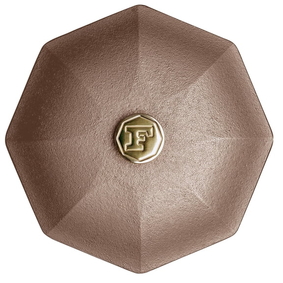 FINEX 12" Cast Iron Lid Skillet Lid - For 12" Cast Iron Skillet or Pot - Pan Lid for Precise Cooking Control - Built for Lifelong Use - Pre-Seasoned with Organic Flaxseed Oil - Kitchen Essentials