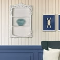 thumbnail image 2 of American Art Decor Balos Carved Wall Shelves - 18" x 28" x 6", 2 of 8