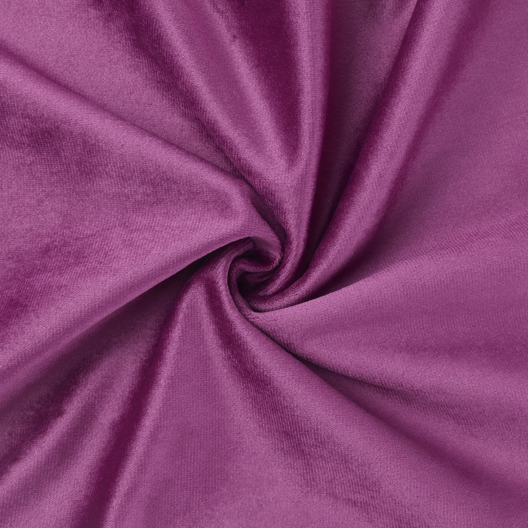 Unique Bargains Velvet Modern Zipper Cushion Decorative Throw Pillow Covers (2 Count) Purple 20" x 20"