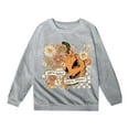 thumbnail image 4 of oqasdz Halloween Girls Casual Printed Round Neck Long Sleeve Sweatshirt for Toddlers Kids Soft Comfortable Hoodless Sweat Shirts Size 4 Y-5 Y, 4 of 4