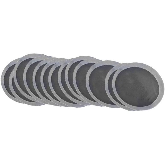 Woeilo 200Pcs Car Round Tire Patch Kit, 32mm Rubber Tire Tyre Puncture Repair Cold Patch Tubeless Patches, Tubeless Patches Tech Tire Repair Film