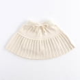 thumbnail image 2 of Summer Saving! Ashirexll Summer Skirts, Midi Skirt, Girl's Solid Color Knitted Pleated Skirt Flounce Retro Skirt, 2 of 6