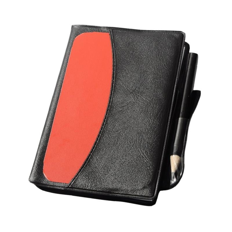 Referee Wallet Notebook Sport Football Soccer with Red Card and Yellow Card use 