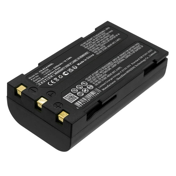 Replacement Battery for RIDGID 37888,40798,CA-100,CA-300,Micro CA25,Micro CA-300 Inspection Camera,990514990596,5200mAh