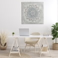 thumbnail image 3 of Stupell Industries Gentle Mandala Flower Abstract Painting Gallery Wrapped Canvas Art Print Wall Art, 36 x 36, 3 of 8