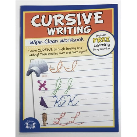 Creative Teaching Materials TW1229 Cursive Wipe Clean Workbook ...