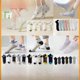 thumbnail image 3 of Calcetines cortos de verano para hombres y mujeres, medias de malla con forma de oso, calcetines deportivos de boca baja con forma de hongo para levantar las orejas, calcetines invisibles para barcos, 3 of 6