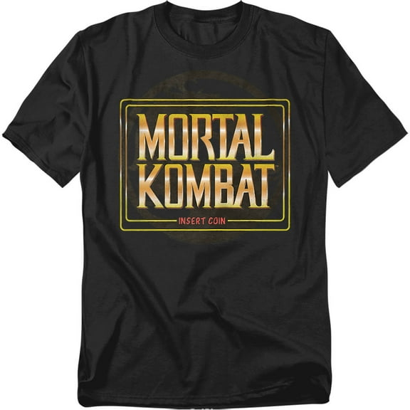 Mortal Kombat Klassic T-Shirt Insert Coin Unisex Graphic Tee For Men & Women