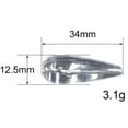 thumbnail image 4 of Mosiee 10Pcs Acrylic Bombard Luya Far Fishing Float Sinking-Down Assisted Investment, 4 of 9