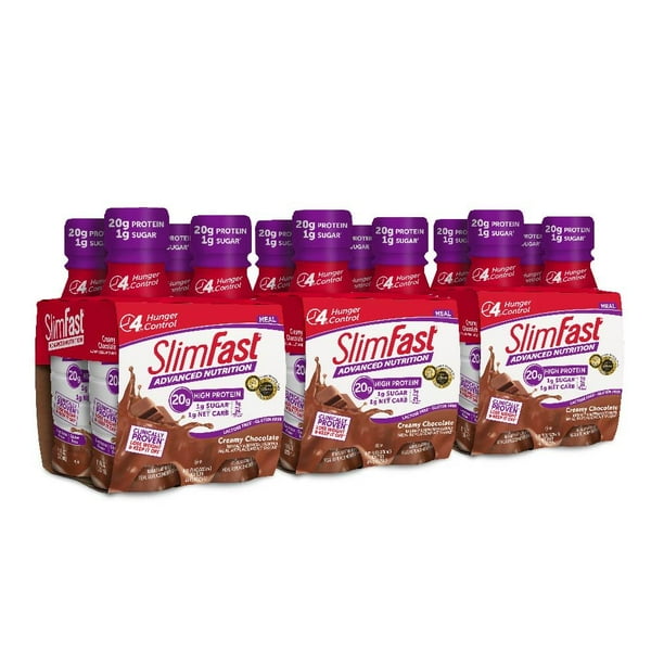 SlimFast Advanced Nutrition Creamy Chocolate Shake Ready to Drink