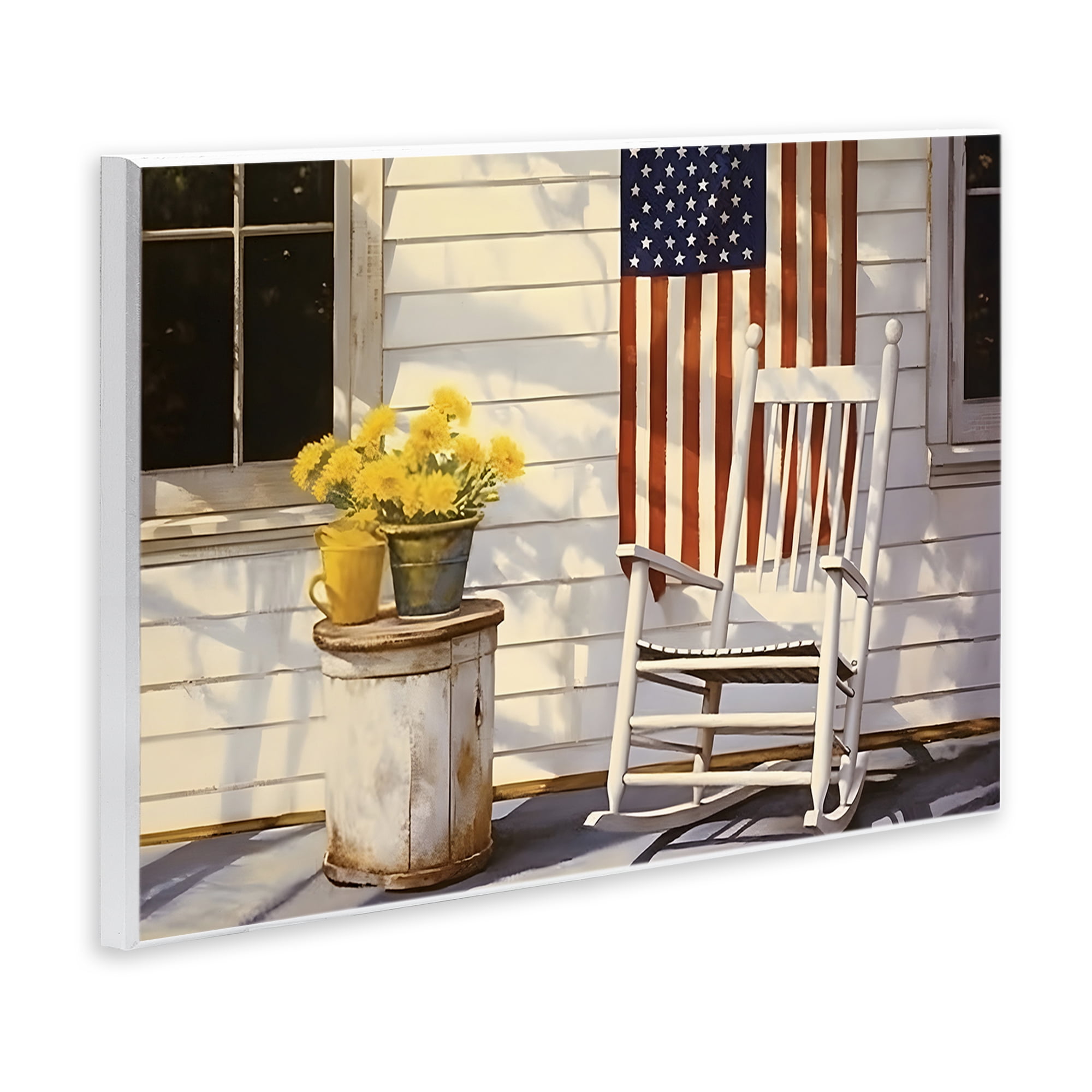 Stupell Industries Americana Deco Scene Travel & Places Painting Unframed Art Print Wall Art, 15 x 10