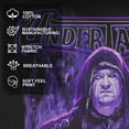 thumbnail image 4 of Men's WWE Undertaker Purple Flames Graphic Tee Black 2X Large, 4 of 10