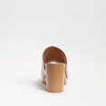 thumbnail image 2 of Sam Edelman Bardot Sand Leather Block Heel Open Toe Slip On Fashion Suede Mules (Sand Leather, 9), 2 of 5