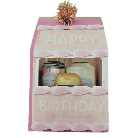 Bath & Body Works CHAMPAGNE TOAST Mini Gift Set Happy Birthday