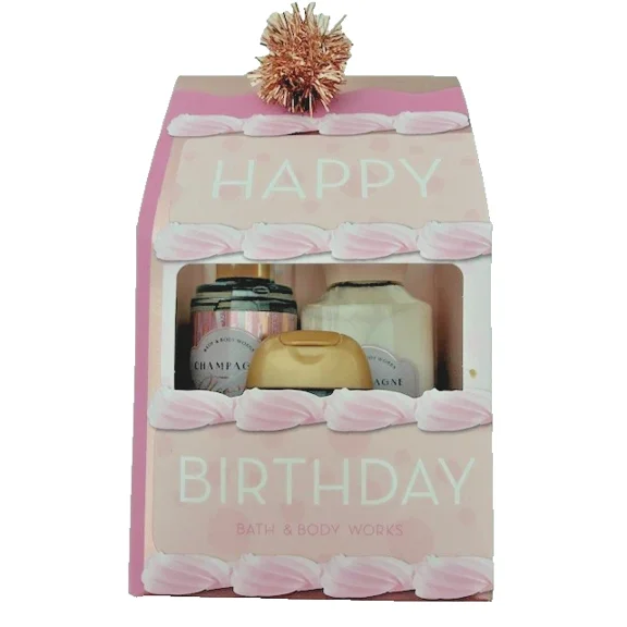Bath & Body Works CHAMPAGNE TOAST Mini Gift Set Happy Birthday