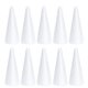 thumbnail image 1 of 10pcs 18.5cm White Solid DIY Cone Children Handmade Craft Cone Accessories for Home Craft Christmas, 1 of 3