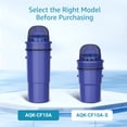 thumbnail image 2 of Filtro de agua de repuesto AQUA CREST para Pur Pitcher CRF950Z, 2 of 9