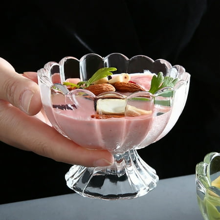 

Cocktail Glass Dessert Cup Simple Goblet Ice Cream Bowl Cold Dish Mug Beer Wine