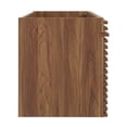 thumbnail image 3 of Modway Render 48" MDF and Particleboard Bathroom Vanity Cabinet - Walnut, 3 of 4