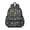 Softballs and Bats Black Pattern, variant on Softballs and Bats Black Pattern Cute School Backpack with Padded Back and Adjustable Shoulder Straps 13.4"x11"x4.7"