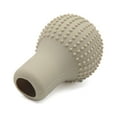thumbnail image 3 of Unique Bargains Beige Soft Silicone Nonslip Car Manual Gear Shift Lever Knob Protective Cover, 3 of 3