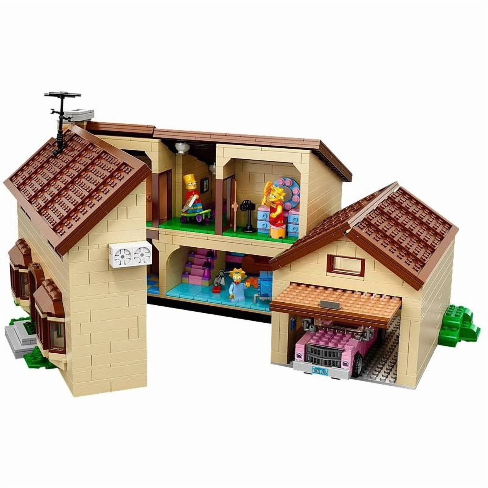Building Blocks Set - 2580PCS Warm Family House Model Kit, Large Villa Building Toys with 8 Family Figurines, Car, Swing & Slide, Compatible with Lego, Gift for Adults Teens