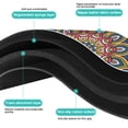 thumbnail image 6 of Pet Feeding Mat Featuring Ethnic Mandala Art Tribal Boho Design, Durable Waterproof Absorbent Non-Slip Dog Food Mat, 6 of 7