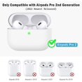 thumbnail image 5 of rose-mocarheri Coque En Silicone Compatible Avec Airpods Pro 2, Housse Protecteur Pour Airpods Pro 2 (2022), ultrafino, Tui De Protection Souple, 5 of 5