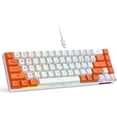 thumbnail image 1 of GEODMAER 65% Gaming Keyboard, Wired Backlit Mini Keyboard, Ultra-Compact Anti-Ghosting No-Conflict 68 Keys Membrane Gaming Wired Keyboard for PC Laptop Windows Gamer, 1 of 8