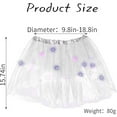 thumbnail image 4 of Riforla Glimmering Sequin LED Light up Half Skirt Tutu with Starry Netting for Adults Sparkling Party Wear Women's Skirts PP1 One Size, 4 of 5