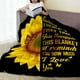 thumbnail image 4 of LHSHID Grandma Blanket Birthday Gifts for Grandma Grandma Birthday Gifts Grandma Gifts from Grandchildren Sunflower Throw Blanket Gifts for Grandma Grandmother Nana from Grandkids 30"x40", 4 of 7