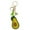 Avacado, variant on Wrapables Crystal Bling Key Chain Keyring Car Purse Handbag Pendant Charm, Bee